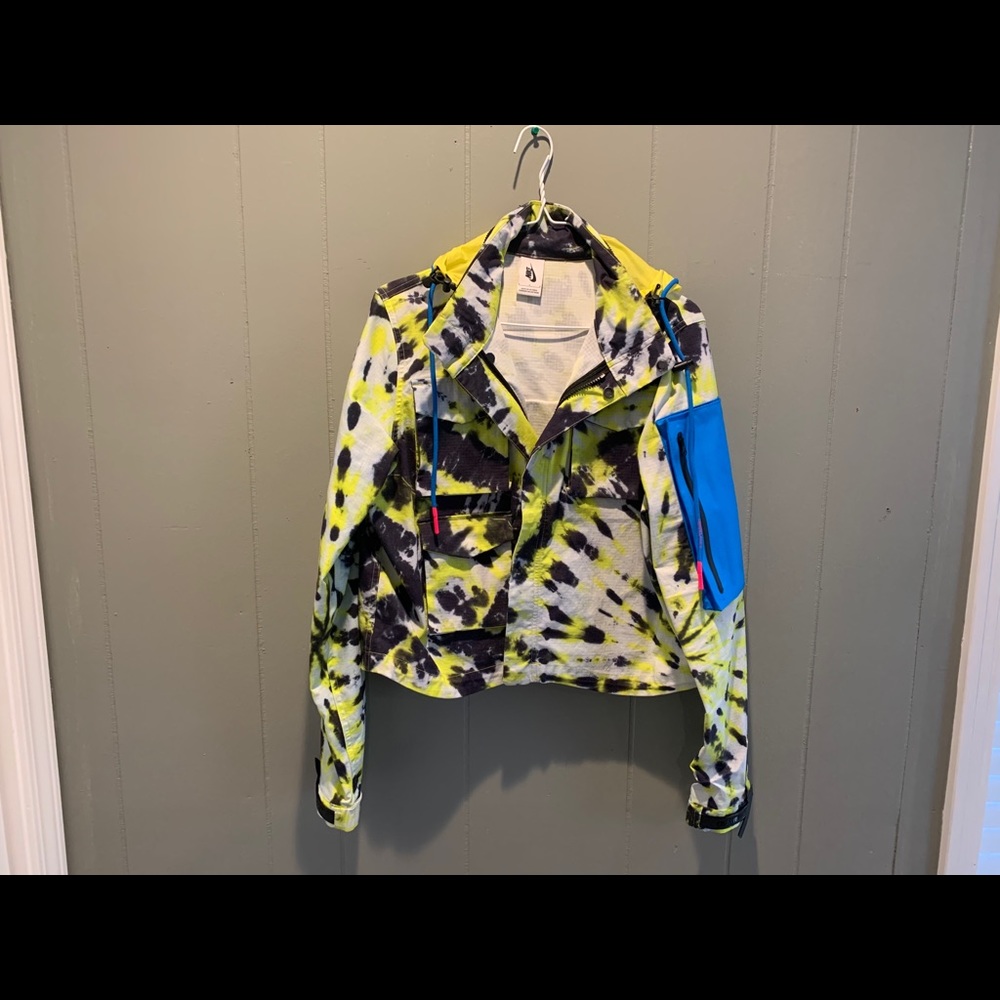 WOMENS OFF WHITE CROPPED JACKET